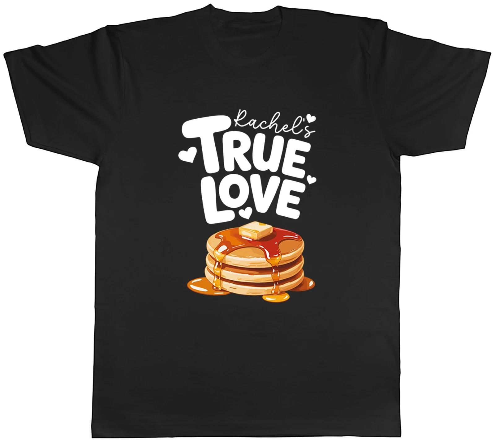 Personalised Pancake Day True Love Mens T-Shirt Tee Gift Top XS