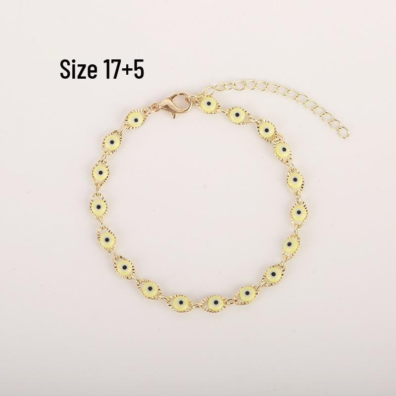Damen Leicht Luxuriöses Böses Auge Armband - Hand Schmuck im Europäischen und Amerikanischen Stil