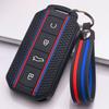 Key Case Cover for Chery Omoda C7 Jaecoo J7 J5 with Keychain Soft Protective Shell for 4 Button Chery Smart Car Remote Key Anti-Scratch Surface