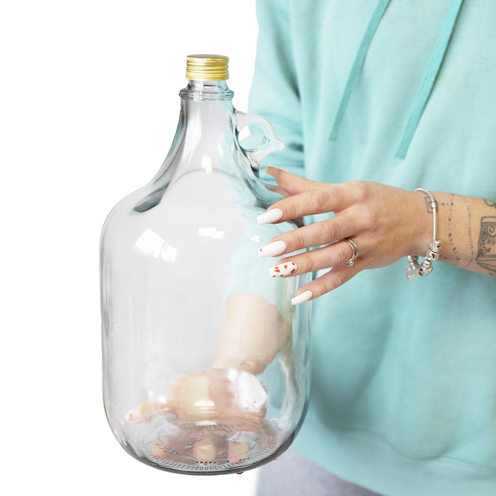 Lady 5L With Screw Cap Carboy Balloon For Wine Liqueurs Carboy Jug For Wine