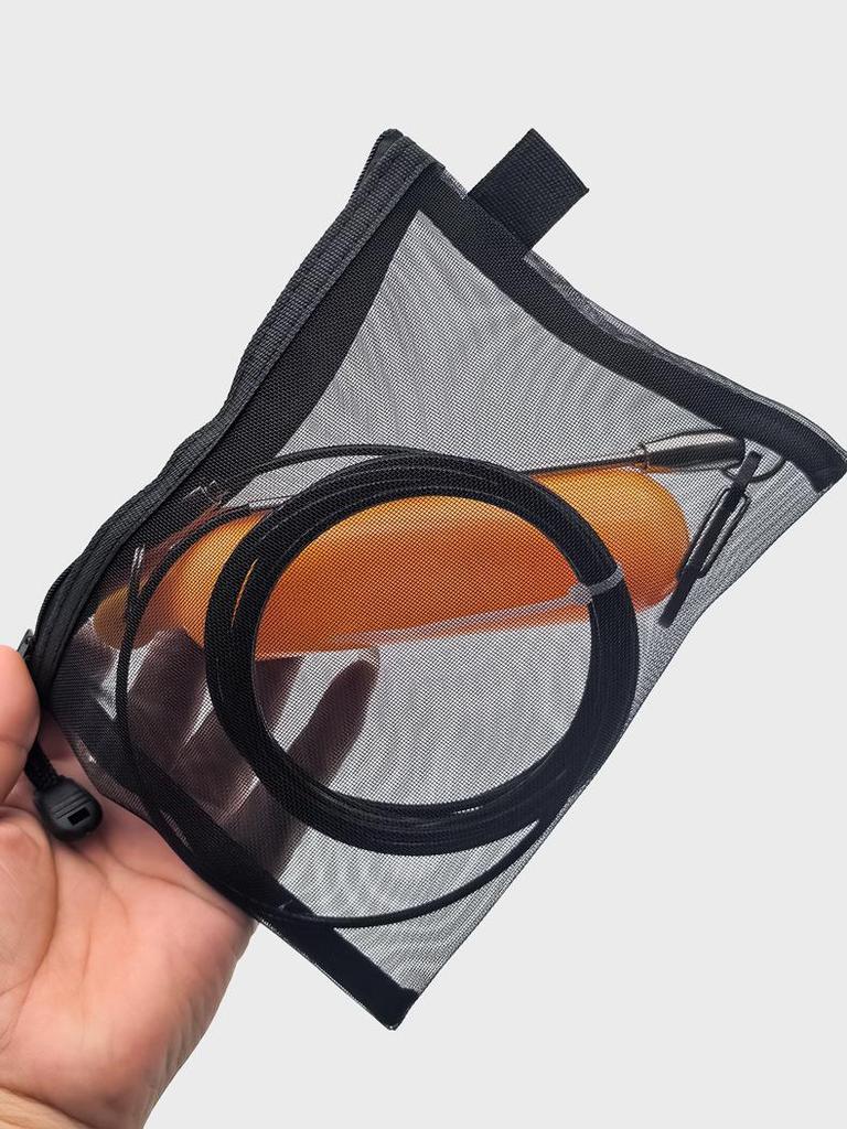 Large Portable Fish Lock Clip with Rope for Lure Fishing Gear