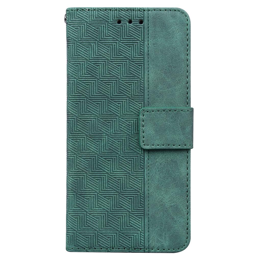 For Honor X6b 4G Case Geometry Pattern Leather Wallet Phone Cover