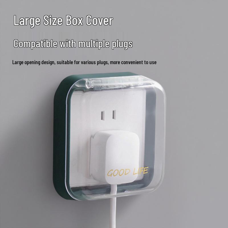 86 Type Bathroom Socket Switch Waterproof Protective Cover - Newcomer Offer with Free Shipping