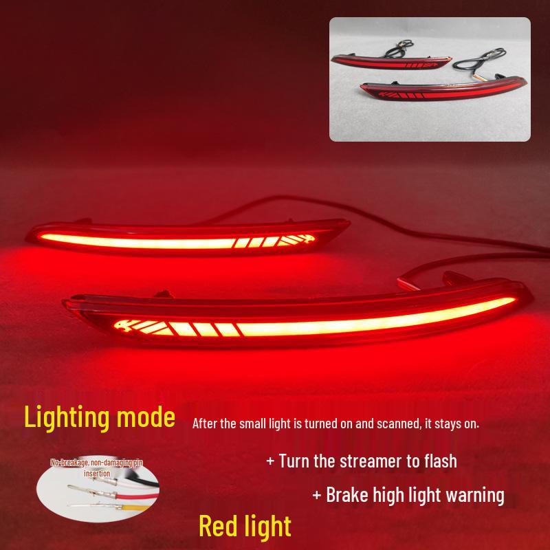 

18-21 Buick Excelle LED Rear Bumper Reflector: Sequential Turn Signal & Brake Light