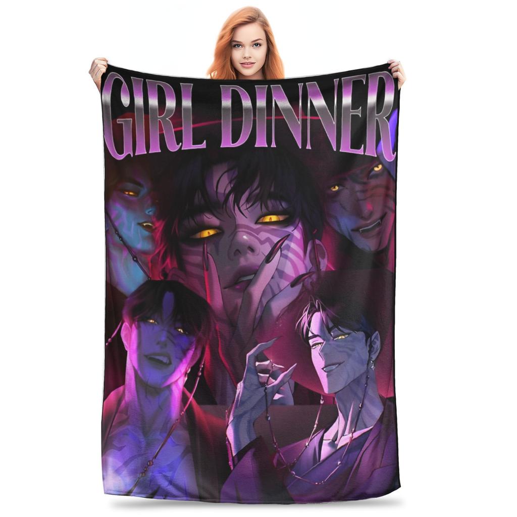 Kpop Demon Hunters Huntrix Movie Blanket Ultra Soft  Throw Blankets for Couch 50x60 Inch Multi-size Bedding Throws