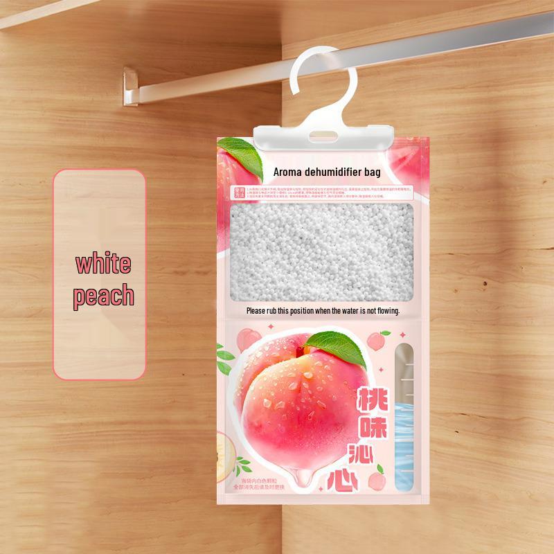 Hangable Fragrance Dehumidifying Bag - Mold & Moisture-Proof Wardrobe Desiccant for Dorms and Homes