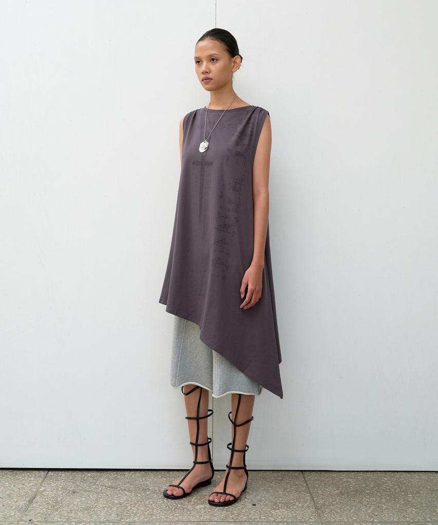 The Vinyl House Unbalance Layered One-Piece (W) Charcoal