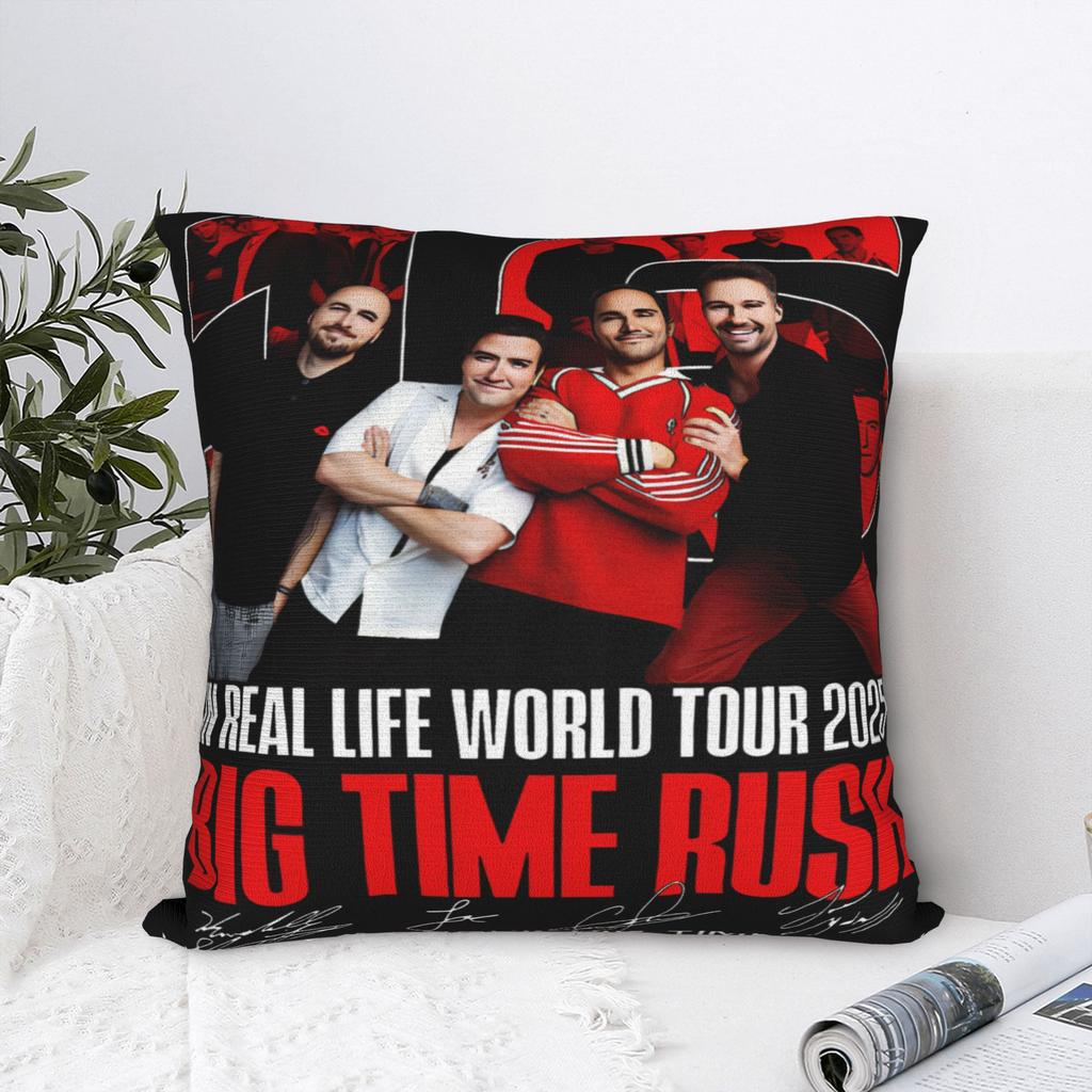 Big Time Rush Band Pillow Case Soft Pillow Cover Morden Pillowcases For Living Room Bed Chair