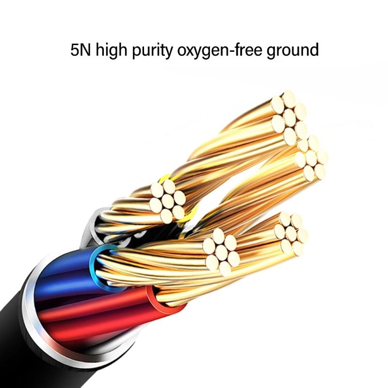 Replacement 3.5mm Stereo TRRS Male Plug Connection Cable Open End Bare Wire Line for Headset Headphone Repair