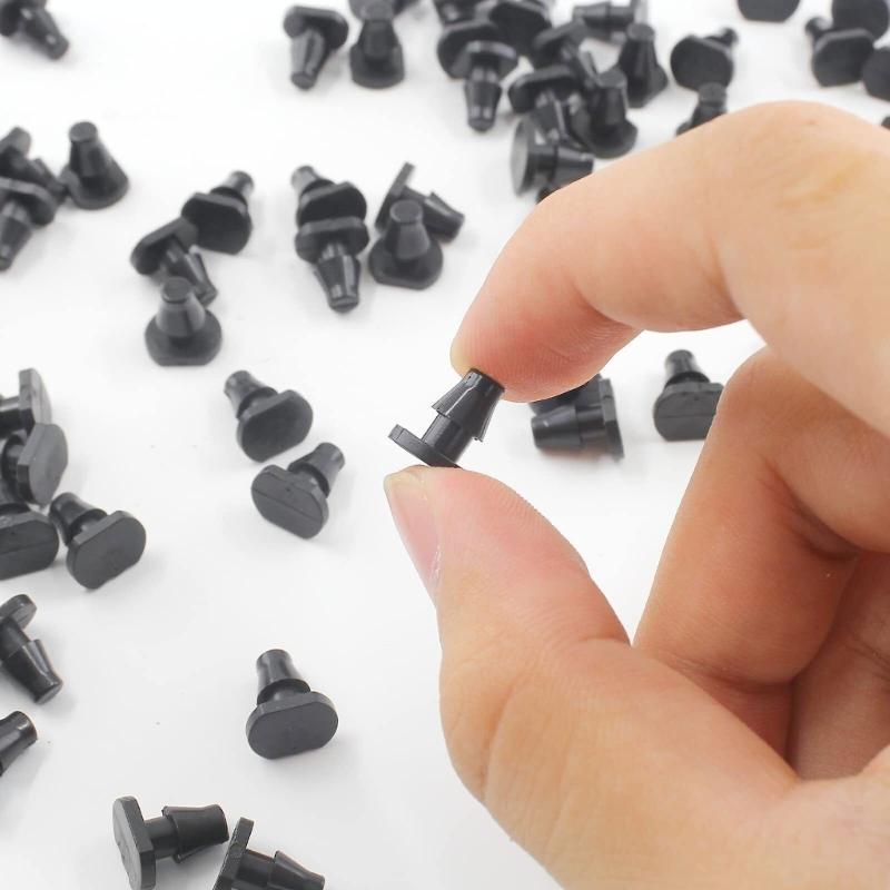 150/300pcs 1/4'' Hoses End Plug Watering Connectors Tubing Water End Garden Drip Irrigation Barbed End Tool Fittings