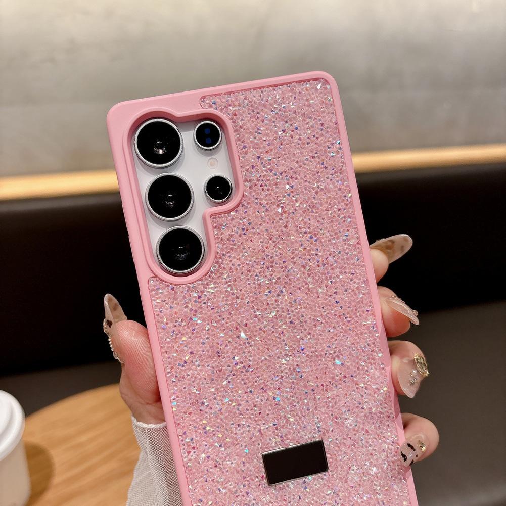 Bling Bunt Strasssteine Handyhülle Für Samsung S25 Ultra S25 + Galaxy S24 Plus S23 ultra Glitzer Kamera Schutzhülle