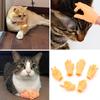 Roliga Händer, Set med 6 Små Händer, Fingerdockor, Handmodeller, Handflatsformade Miniatyrfingrar, Kattpinnar, Leksaker för Katter, Roliga Leksaker för att Leka med Katter och