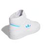 adidas Originals Drop Step XL Bequeme Lässige High-Top Skate Schuhe Damen Sneaker Laser-Weiß FW6282