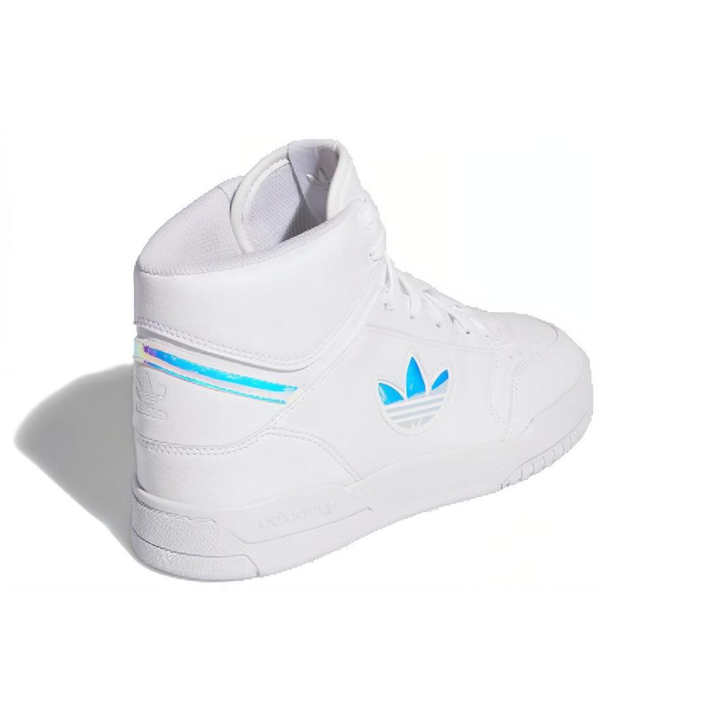 adidas Originals Drop Step XL Bequeme Lässige High-Top Skate Schuhe Damen Sneaker Laser-Weiß FW6282