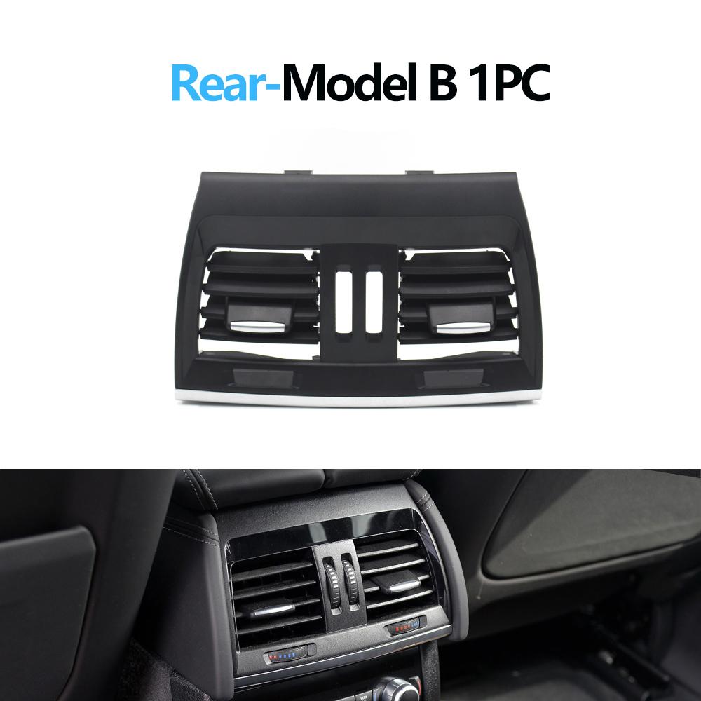 Car Central Left Right Rear Air Conditioning Middle AC Vent Grille Outlet Cover Panel For BMW X5 X6 F15 F16 F85 F86 2014-2018