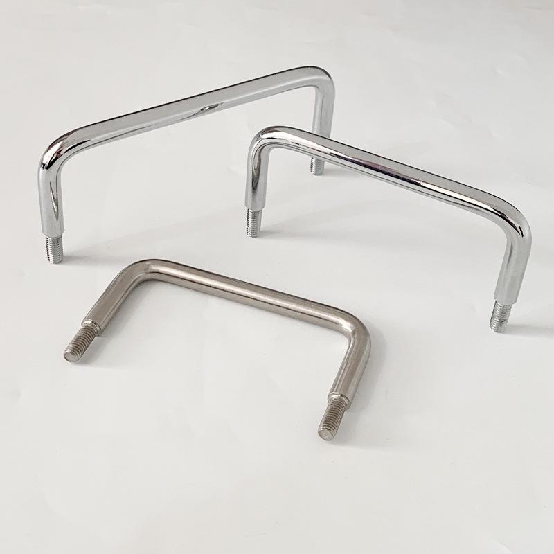 304 Stainless Steel External Threaded Handle for Electric Cabinets and Chassis