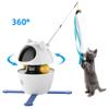 Cat Ball Toy Pet Food Leakage Interactive Tumbler Slow Automatic Feeder Ball Puppy Toy Treat Dispenser For Pet Dog Supplies