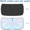 Windshield Sun Shade Cover For Kia Forte -2025 - Sunshade Compatible With Kia Forte Foldable Front Window Sunshade Sun Visor Protector Block UV Rays