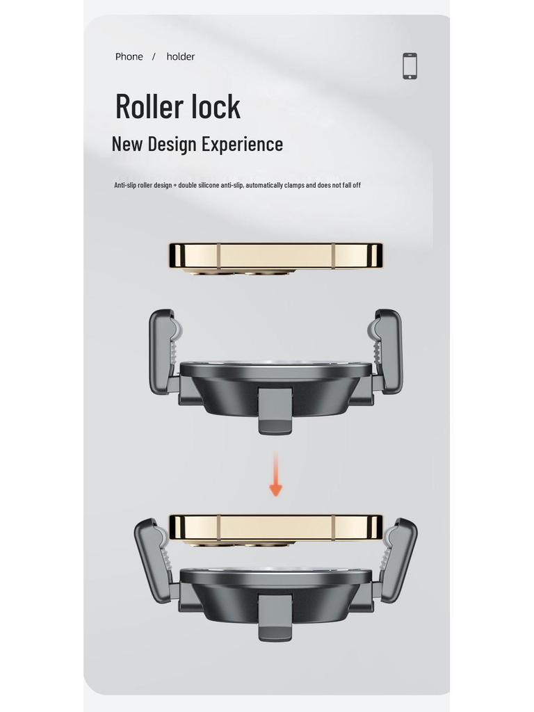 Multi-Function Car Dashboard Phone Holder and Navigation Mount