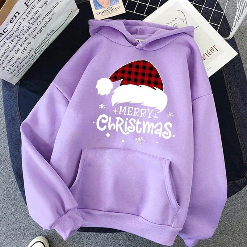 2023 Unisex Women Sweatshirt Unisex/women New Year Merry Christmas Hoodie Leopard Plaid Tree Tops Unisex Graphic Y2k Streetwear Male