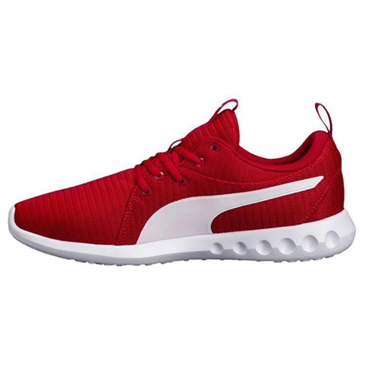 Puma Carson 2 Mesh Comfortable Low Top Lifestyle Sneakers Men sneakers Red White 190037-02