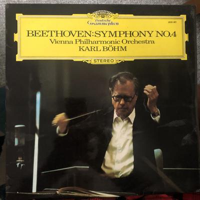 LP Record KARL BOHM WIENER PHILHARMONIKER  Beethoven Symphonie Nr. 4 2530451 DEUTSCHE GRAMMO 1972 UK Classical Used