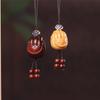Palm Treasure Handcrafted Wooden Pendant - Mobile Phone Charm & Car Ornament