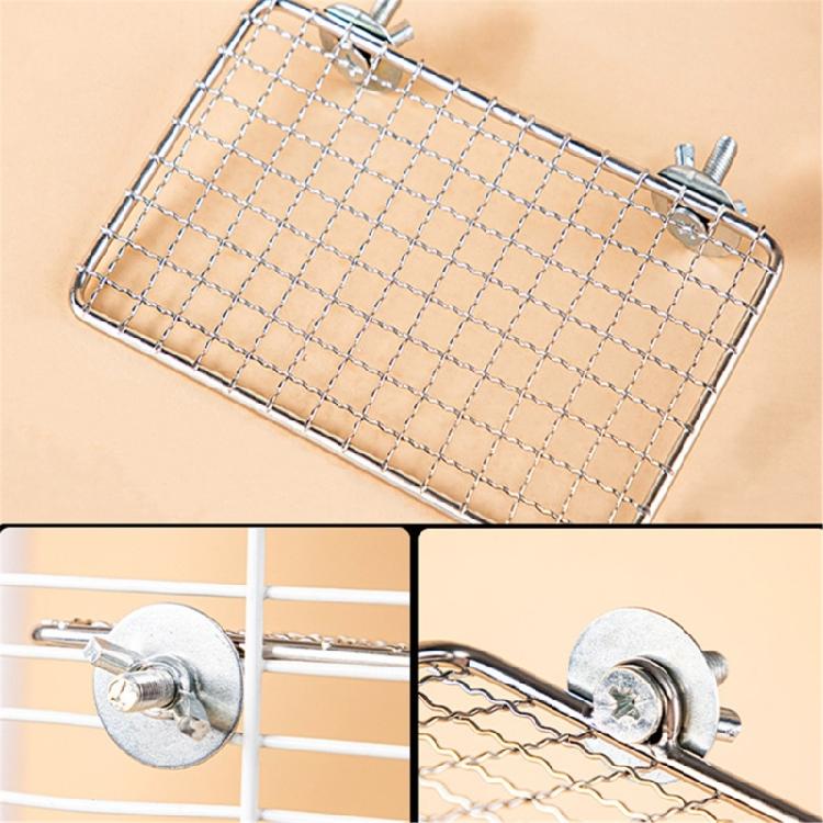 Stainless Steel Bird Stands For Cockatiels Macaws Easy Assembly Cleaning Maintenance