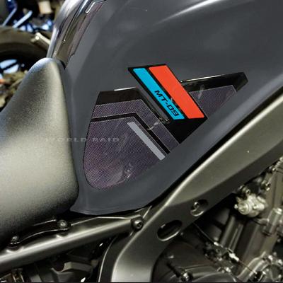 Motorcycle Accessories Tankpad Sticker For Yamaha MT-09 MT 09 MT09 - 2022 Tank Pad Stickers Oil Gas Protector