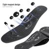 Unisex Arch Support Magnetic Therapy Insoles with 8 Magnets – Breathable Massage Walking Pads