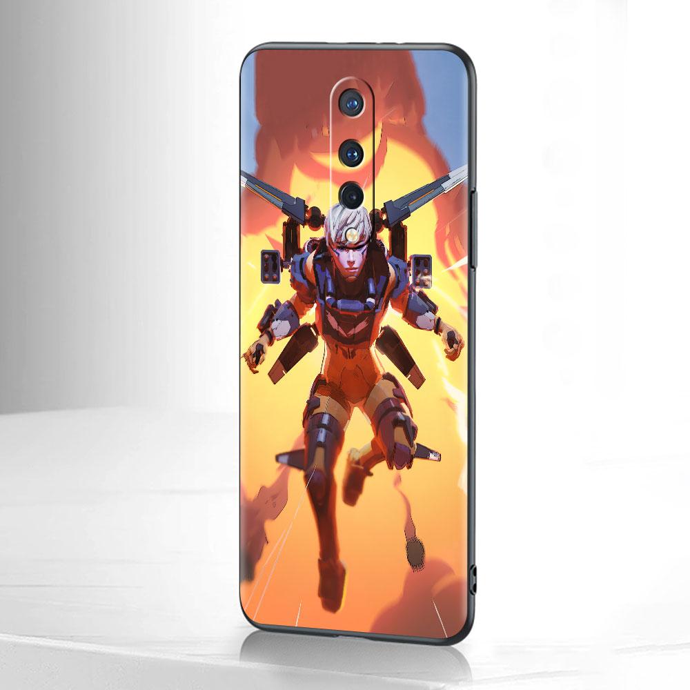 Custodia Morbida Per OnePlus 8T 7 9 8 Pro Nord 2 Z N10 5G 9R N100 7T 6T N200 CE Nera Guscio in Silicone Copertura Telefono Gioco Apex Legends Capa