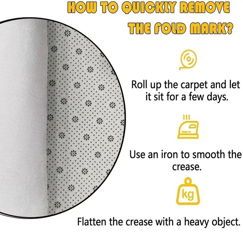 Anime Lion and Tiger Carpet Rugs for Bedroom Carpets for Living Room Anti Slip Floor Mat Washroom Floor Mat Anime Rug