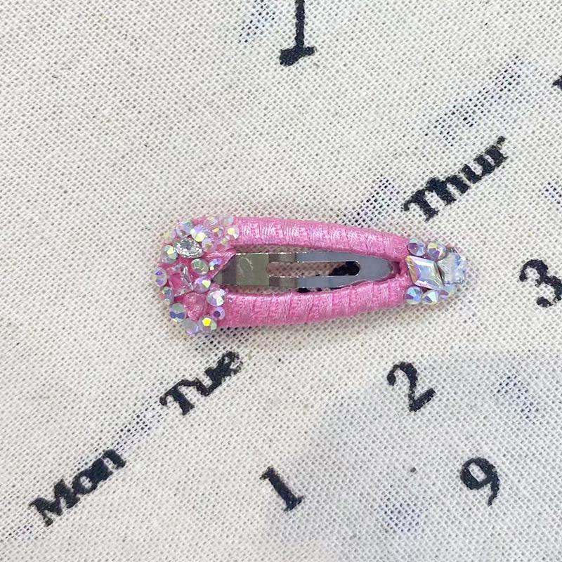 Rhinestone Teardrop Stainless Steel Hair Clip for Dogs & Cats