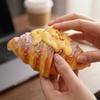 Giant Croissant Toys, Slow Rising Fake Bread Stress Reliever