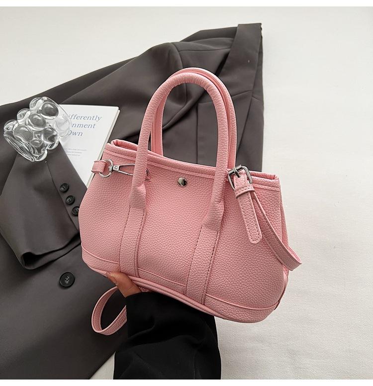 Korean portable bucket bag women's spring 2025 new trendy fashion small tote bag super popular shoulder messenger bag