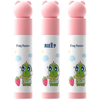 Froschkönig Kinder Feuchtigkeitsspendender Erdbeer-Lippenbalsam (3 Pack)