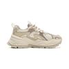 Li Ning Star Slip Resistant, Abrasion Resistant, Breathable, Lightweight Low top Casual Shoes Women's Ecru AGCV252-3