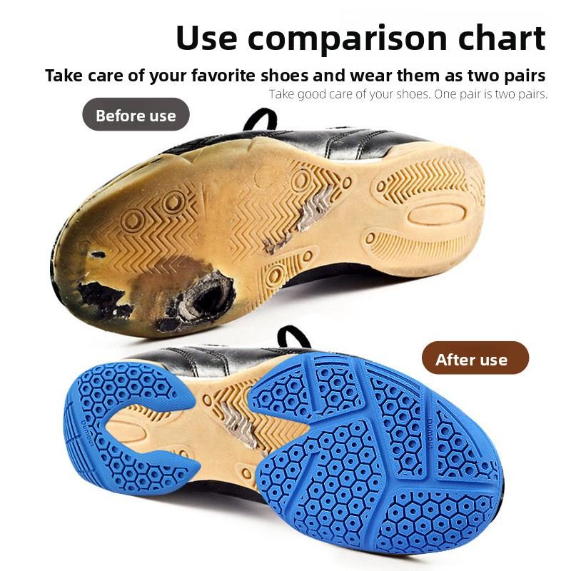 DIY Sports Sole Sticker Honeycomb Texture Rubber Anti-skid Heel Silent Repair Shoe Sticker Can Be Cut Sole Sticker Tool