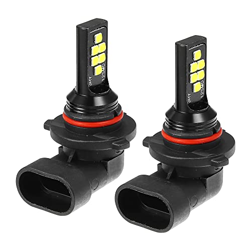 

A ABSOPRO Fog Lights LED 9006 Fog Light Bulbs Headlight 1200LM Headlight Bulbs 3030 Chips 9V-15V Car Running Lamp Aluminum White 1 Pair