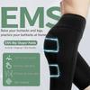 Pantaloncini a Vita Alta Pantaloni Yoga Con Stimolatore Muscolare Ems Ricaricabile, Stimolatore Ems Definitivo Glutei Per Uomini e Donne 8 Modalità 19 Livelli di Intensità