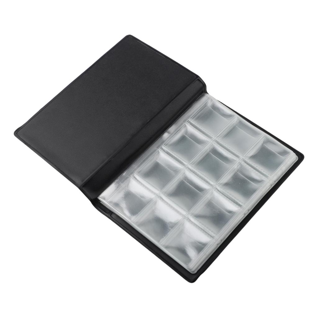 Coin Album PVC Coin Album Sleek Black Design Versatile For Various Collections Elegant Presentation Of Collectibles