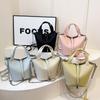 2024 Korean Trendy Women's Hand-Held Vegetable Basket Bucket Bag – Versatile Fashion Messenger