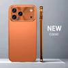 For Iphone 17 Pro Max Phone Case Aviation Aluminum Alloy Frame Threaded Lens Matte Backplate Ultra-thin Anti Drop Back Cover