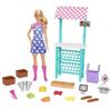 Barbie Doll Farmer's Market Set + Doll HCN22