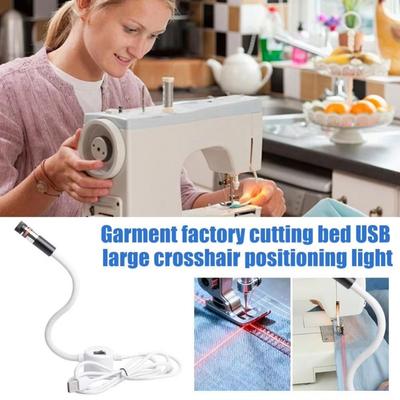 Rode Laser Naailaser Gids Verstelbare Slang 5MW/100MW Naaipositionering Licht Punt Lijn Kruiskop USB-Powered