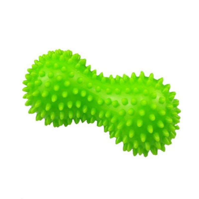 PVC Peanut Shape Massage Yoga Fitness Ball Stress Relax Body Spiky Massager