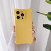 Solid color four corners anti-drop, suitable for Apple 14 mobile phone case integrated lanyard iPhone13 silicone 12promax soft case