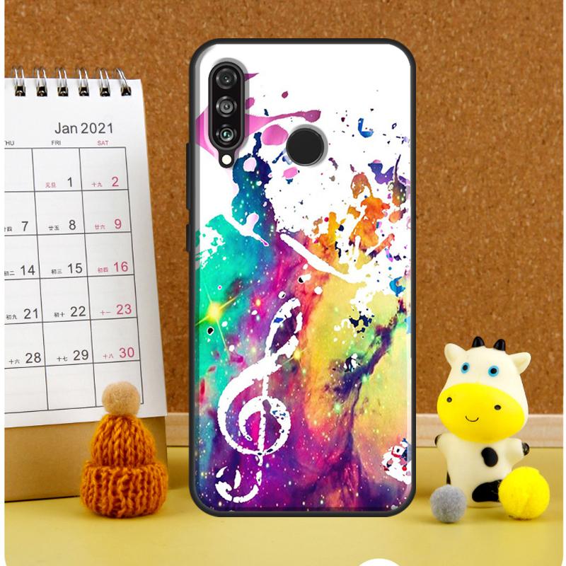 Treble Clef Music Note For Huawei Nova Y72 Y70 Y91 Y90 Y60 Y61 Y73 3i 7i 8i 11i 12i 9 10 SE P20 P30 P40 Lite Case