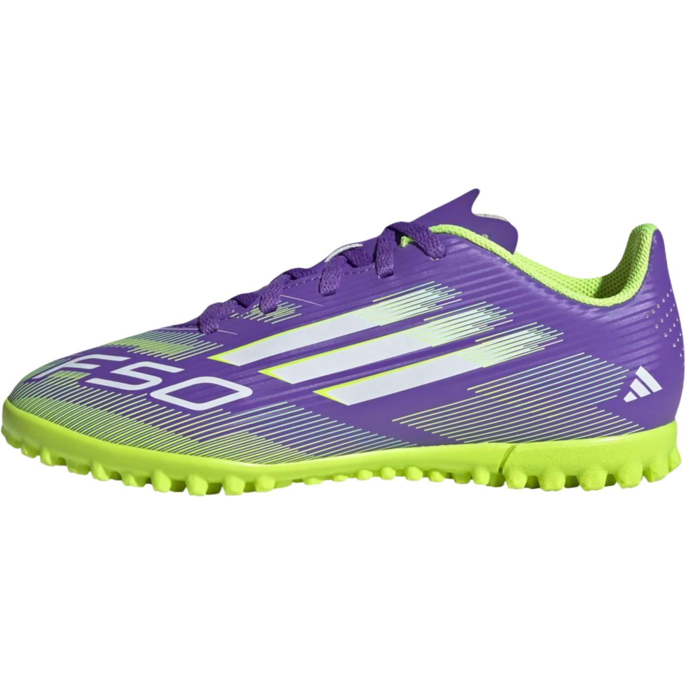 Adidas F50 CLUB Low top Kids  Soccer Shoes Purple Kids  JI0039 30