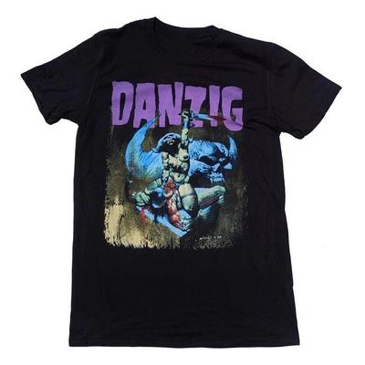 Danzig BAnd T-Shirt  Cotton Short Sleeve Unisex Tee All Size Unisex T-Shirt